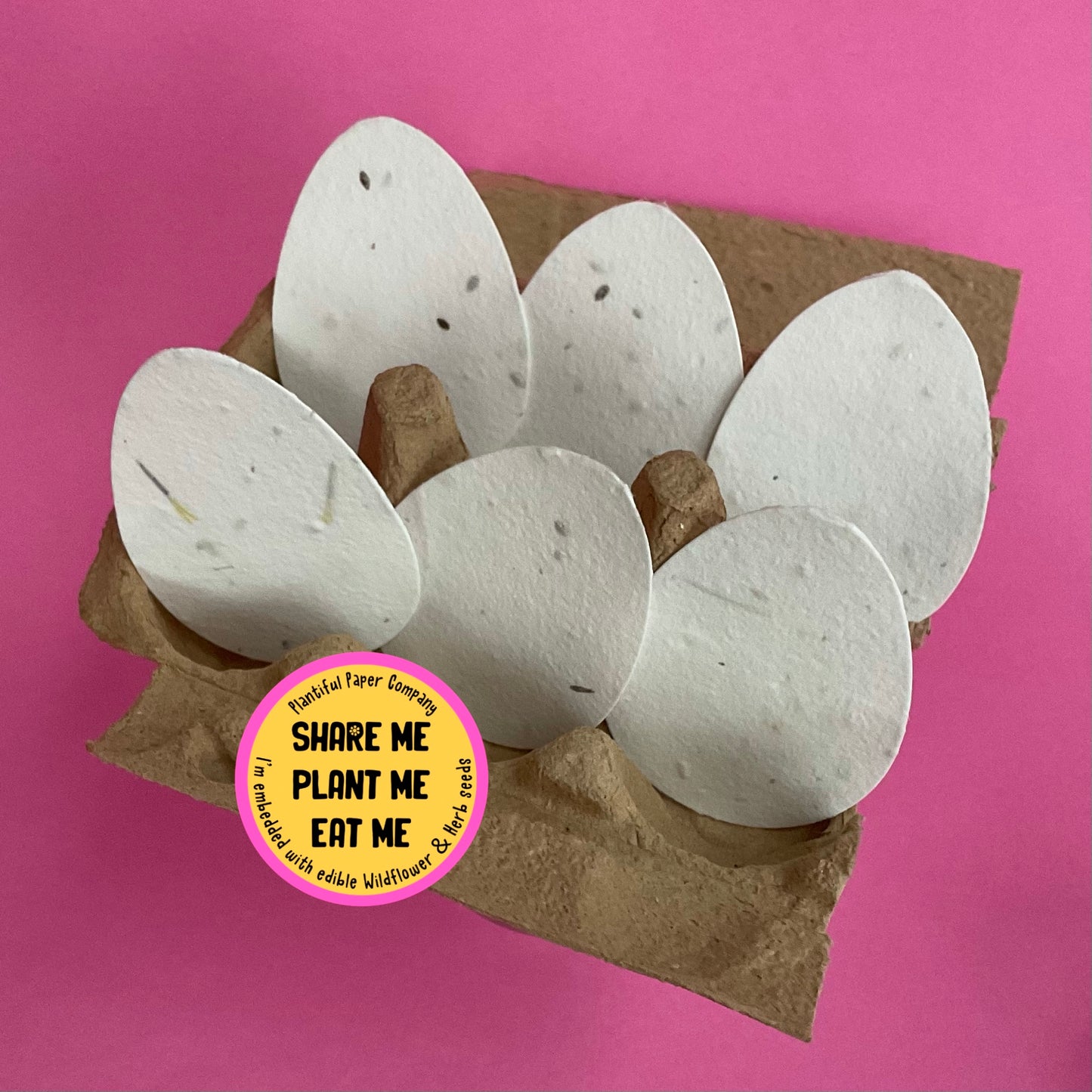 Plantable Seed Paper Easter Eggs