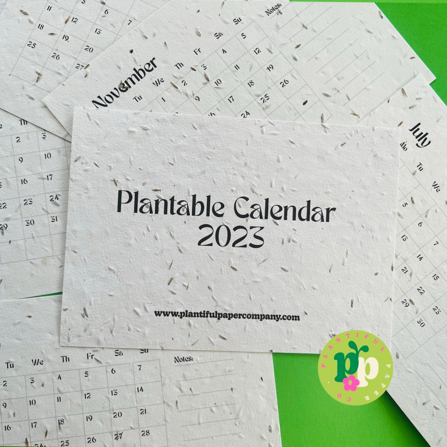 Plantable Calendar 2023 - Simple ~ Native Wildflower Seeds